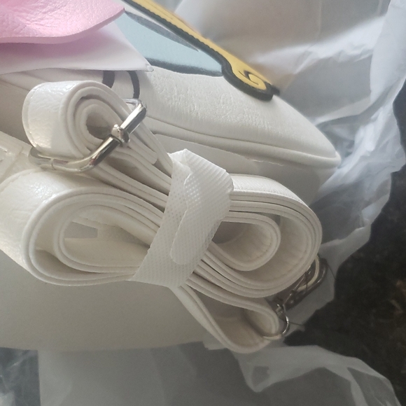 NWT Loungefly Disney Donald Daisy Duck REVERSIBLE mini backpack double sided bag - Picture 3 of 5